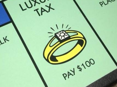 Luxury Tax Space from Monopoly