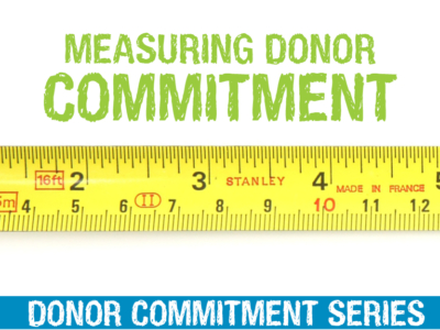 Measuring donor commitment