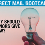 Why should donors give now?
