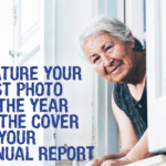 Feature your best photo of the year on your annual report